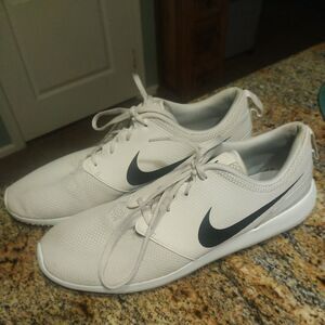 Nike Roshe G Spikeless Mens Golf Shoes | Size 14 | Black White AA1837-008